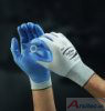 Schnittschutzhandschuhe HyFlex® 11-518 PU teilbeschichtet hellblau
